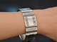 Circa 1930! Beautiful bangle with a guilloch&eacute; pattern made from 835 silver