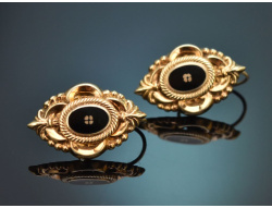 Circa 1910! Pretty traditional-style earrings with...