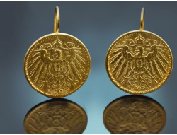 Pretty traditional-style coin earrings made from...