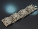 Augsburg um 1930! H&uuml;bsches breites Trachten Armband aus Silber 835