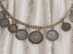 Bayern um 1930! H&uuml;bsches Damen Charivari mit elf M&uuml;nzanh&auml;ngern Silber 835