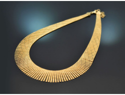 Italien um 1965! Sch&ouml;ne Cleopatra Style Kette aus...