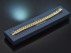 Italien um 1970! Schickes klassisches Panzer Armband aus Gold 750