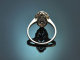 Schw&auml;bsich Gm&uuml;nd um 1930! Sch&ouml;ner Art Deco Diamant Ring aus Wei&szlig;gold 585