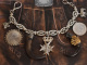 Bayern um 1930! Gro&szlig;es Charivari mit sieben Anh&auml;ngern aus Silber 800