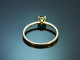 Fine Green! Delicate and elegant emerald ring in 750 gold