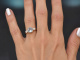 Edler Aquamarin-Diamant Ring aus Wei&szlig;gold 585
