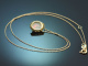 Feines Opal Diamant Collier aus Gold 750