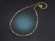 Happy Rainbow! Buntes Farbstein Collier aus Gold 750 mit Rubin Saphir Peridot