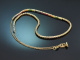 Happy Rainbow! Buntes Farbstein Collier aus Gold 750 mit Rubin Saphir Peridot