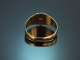 Um 1890! Liebes Ring "Liebe Treue" aus Gold 560