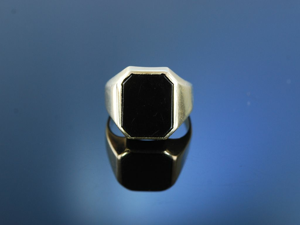 Siegelring Onyx, Gold € Herrenring 199,00 333,