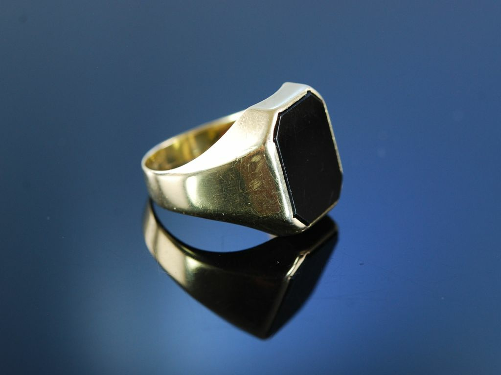 Herrenring Siegelring Gold € 333, 199,00 Onyx