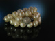 Brilliant Pearls! Feinste Zuchtperlen Kette Brillanten 2,15 ct Wei&szlig;gold 750 