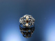 Trachtenarmband und Ring Silber Granat Perlen um 1980