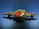 Kesser Glckskfer! Brosche Gold 585 Koralle um 1950 vintage brooch