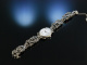 Trachten Armbanduhr Adora Silber 835 Salzburg um 1985