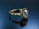 Ring Gold 333 Lavendel Amethyst um 1930