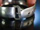 Armreif in Grtelform Silber 800 um 1930 signiert