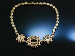 Vintage Granat Armband Gold 333 B&ouml;hmische Granate...