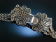 Siebenbrgen um 1900 Kropfkette 5 reihig Silber Granat