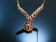Hbsche Granat Kette Gold 333 Mnchen um 1980