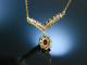 Hbsche Granat Kette Gold 333 Mnchen um 1980