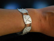 Norwegen um 1965! Elegantes Vintage Armband Silber 925 weies Email