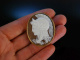 Antike Athena! Feinste Kamee Brosche Gemme Gold 375 England um 1820 cameo brooch