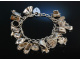 Charm Bracelet Bettelarmband Silber 22 Charms  England um 1960