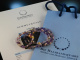 Fancy Violet! Lange Kette oder Armband Silber rot vergoldet lila Amethyst Opal Achat