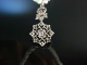 Zuchtperlen Kette mit historischem Anh&auml;nger Silber Smaragd Rubin um 1890