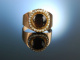 Remember me! Historischer Ring Gold 750 Saatperlen England um 1820