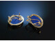 Kameen Ohrringe Gold 585 Lagen Achat Gemmen