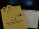 Um 1960! Sch&ouml;ner Ring Gold 750 Brillant &uuml;ber blauem Email