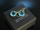 Summer Sky! Ohrringe Silber 925 vergoldet Blauachat