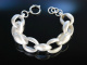 Icy Silver! Traumhaftes Armband Silber 925 gebürstet 