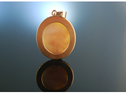 Exquisite cameo pendant maenad silver ros&eacute; gold...