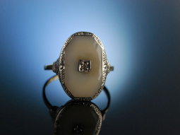 Art Deco um 1920! Ring Gold 585 Diamant Achat
