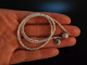 Rough Diamonds! Kette Roh Diamanten Silbergrau Silber 925