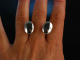 Zum Gravieren! Massive Manschettenkn&ouml;pfe Silber 925 oval 