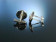 Zum Gravieren! Massive Manschettenknpfe Silber 925 rund gewlbt 