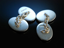 Finest Cufflinks! Manschettenkn&ouml;pfe Silber Email...