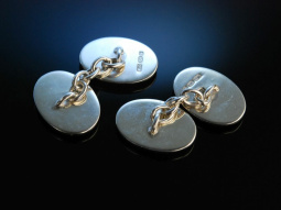 Finest Cufflinks! Manschettenkn&ouml;pfe Silber English...