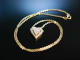 Diamond Heart! Wundervolles Herz Collier Brillanten 1,9 ct Gold 750