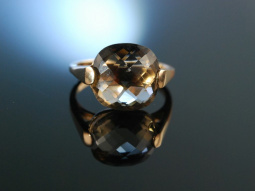 Twinkling Brown! Ring Silber 925 ros&eacute;vergoldet...