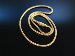Edle Schlangen Kette Gold 750 12,6 Gramm