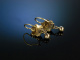 Karfunkel fürs Ohr! Historische Ohrringe Gold 585 Granate Starnberg um 1890