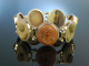 Grüße aus Pompeji! Historisches Armband mit Lavakameen Silber Frankreich um 1890
