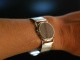 Sixties! Stylisher Armreif Silber 835 Achat Scheibe